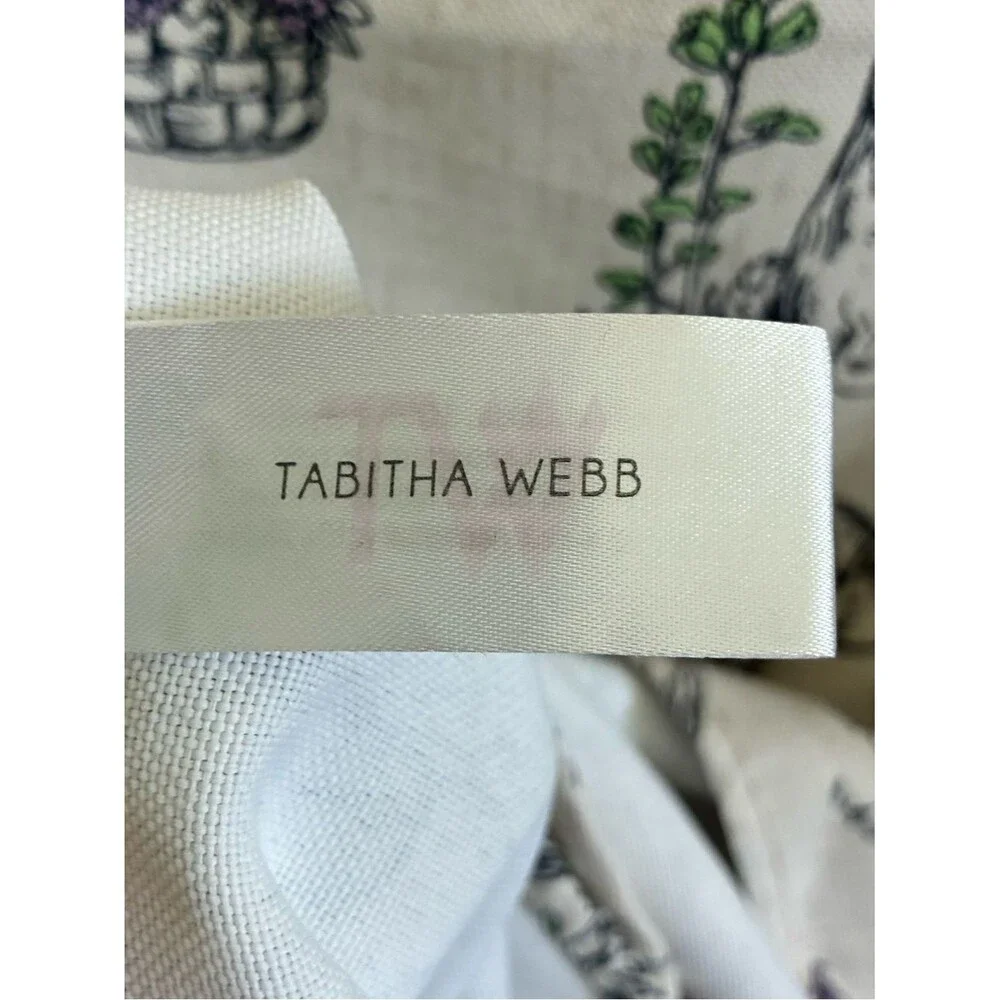 Tabitha Webb Easter Bunny Floral Colorful 60”x104” Oblong Tablecloth